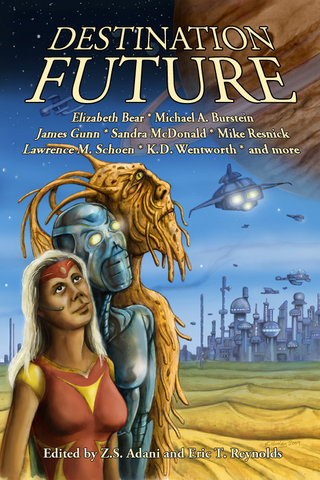 Destination Future cover, art by Ed Norden